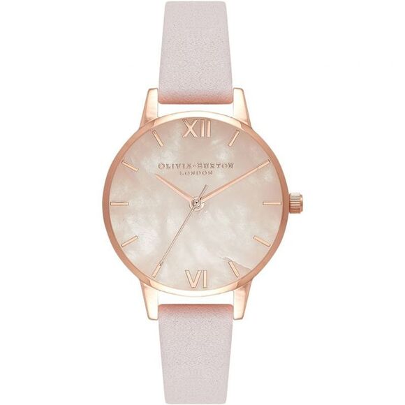 Olivia Burton Multicolor Artificial Leather Dress Women's Watch